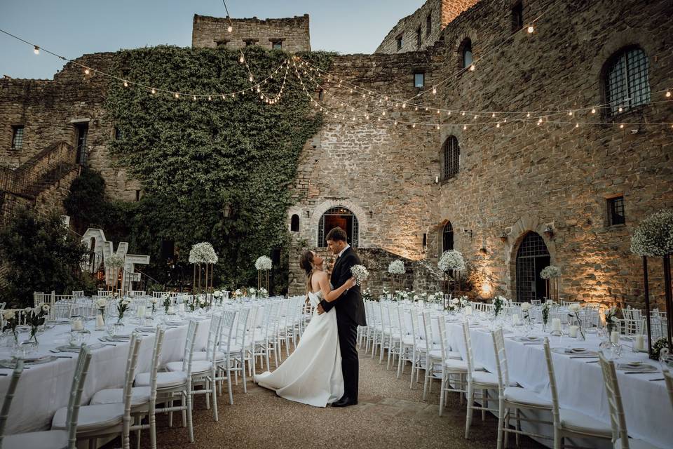 Castello di Rosciano, Italian wedding venue