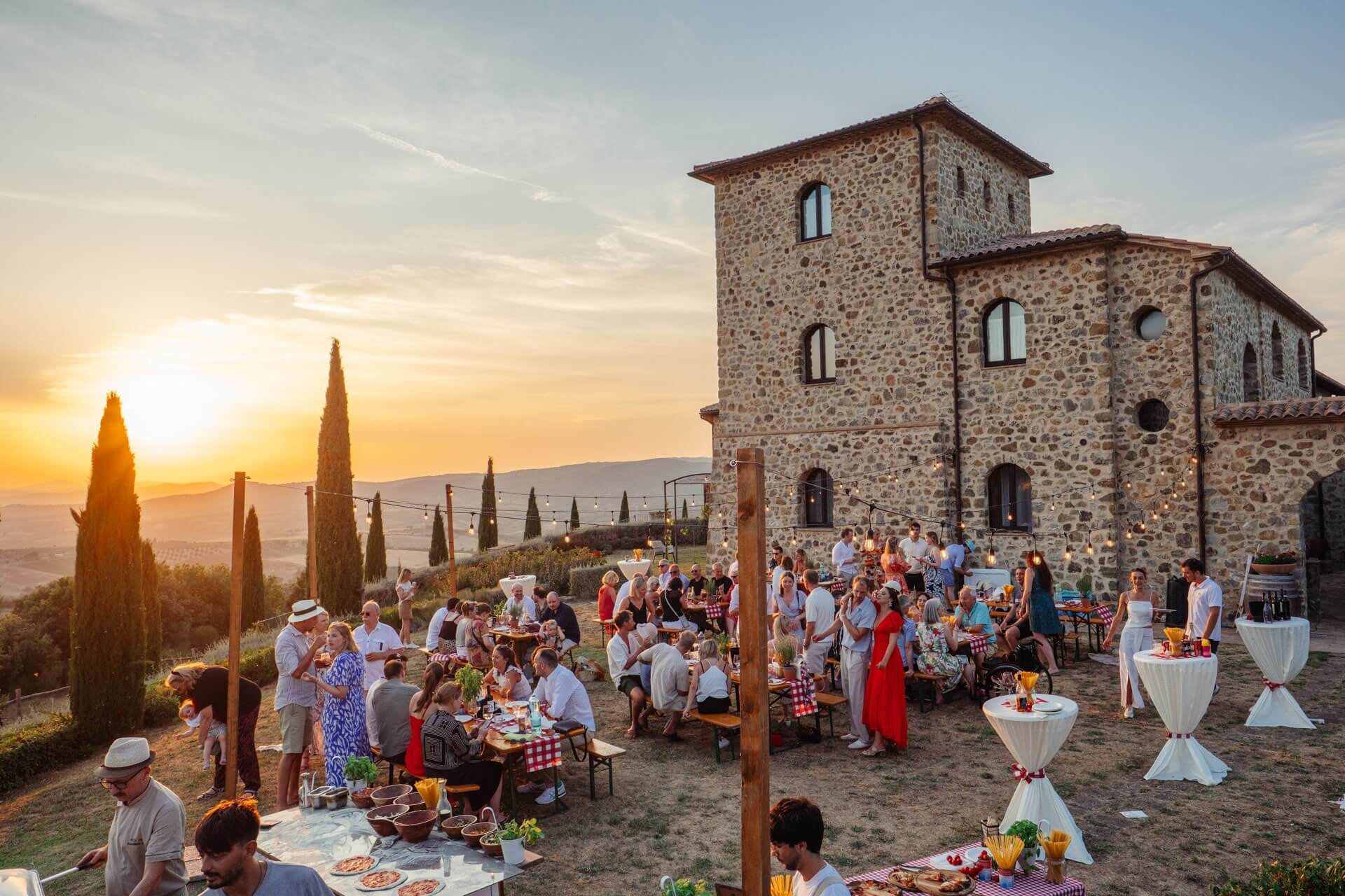 Podere Montale, Italian wedding venue