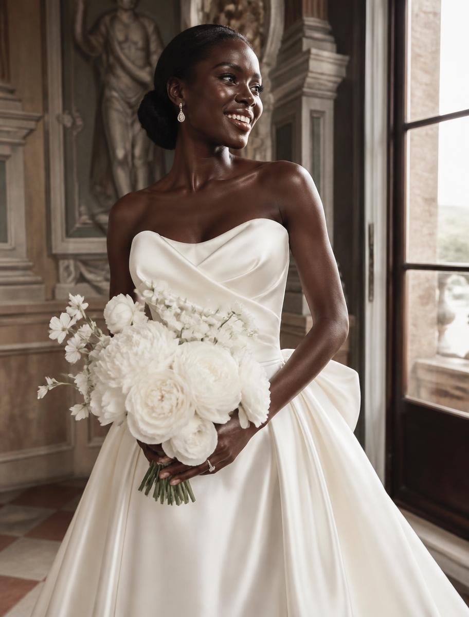 Bride enjoying a calm moment during her Italian wedding